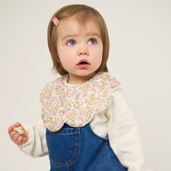 Florence Scalloped Bib