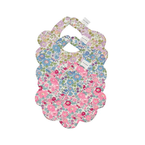 Betsy Metallic Dribble Bib Set