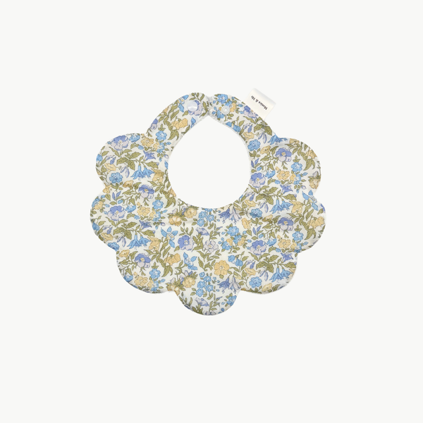 Flavia Scalloped Bib